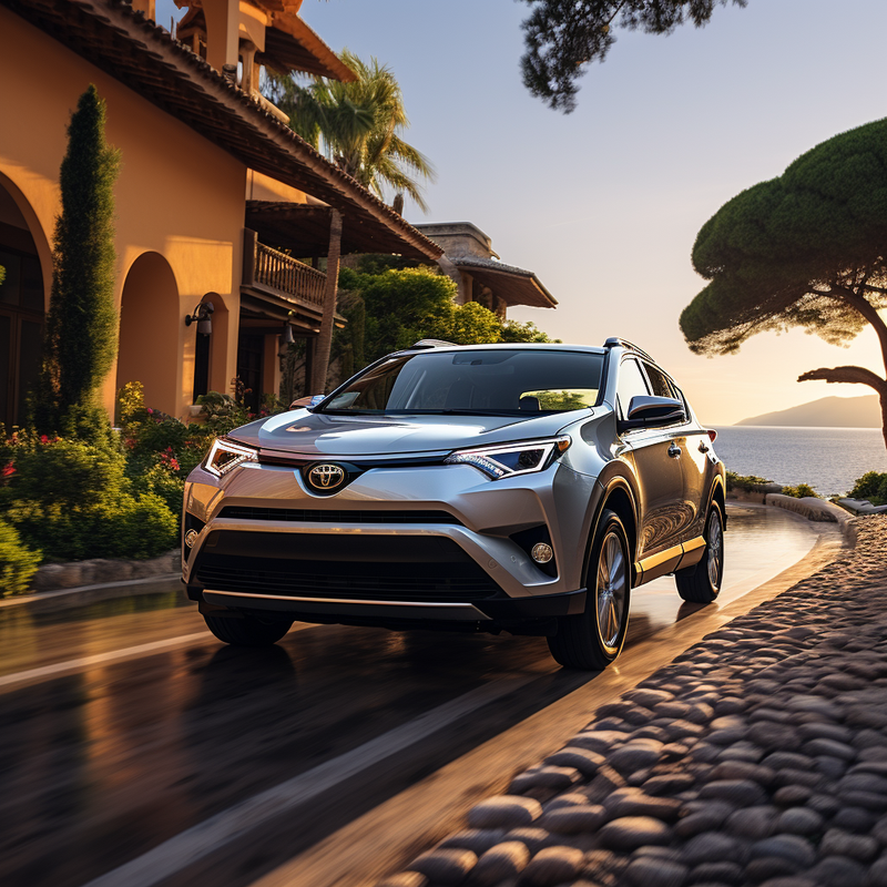 Autowins Premium-Fußmatten für Toyota RAV4 Hybrid (2016–2019)