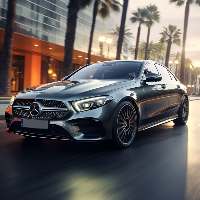 Elevate Your Mercedes-Benz C-Class W206 Sedan (2021-2023) with Autowin's Premium Floor Mats