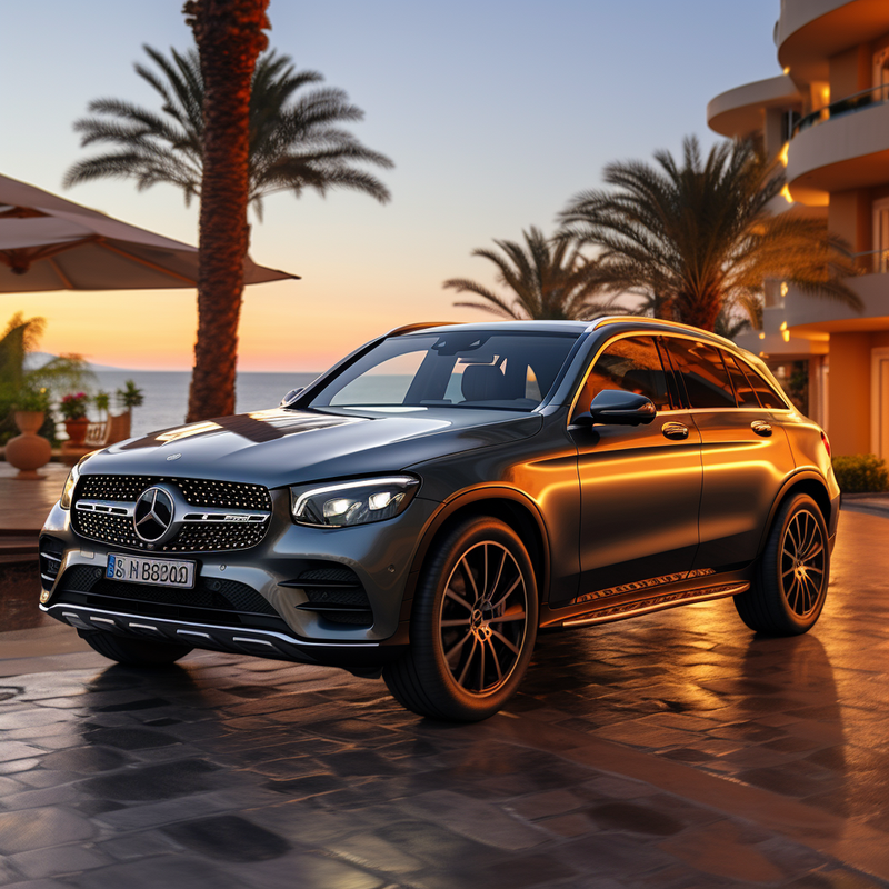 Migliora il tuo SUV Mercedes GLC X253 (2019-2023) con i tappetini Premium di Autowin