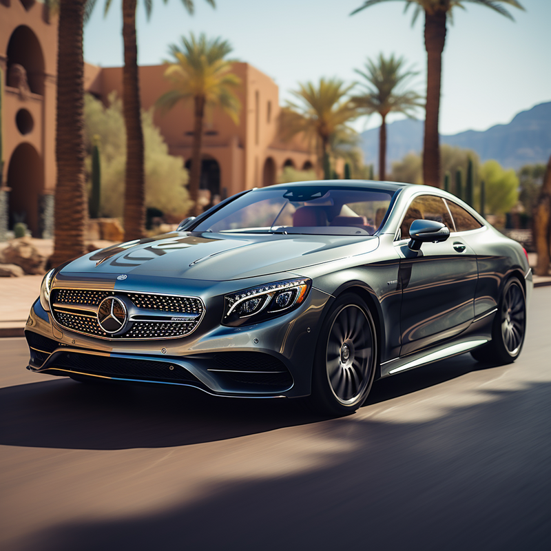 Esalta il lusso con la collezione di tappetini Autowin per Mercedes-Benz Classe S C217 Coupé (2014-2023)