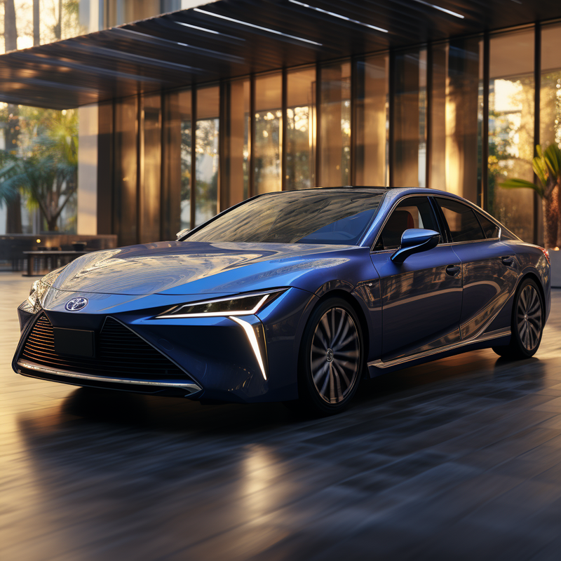 Tappetini su misura per Toyota Mirai (2021-2023)