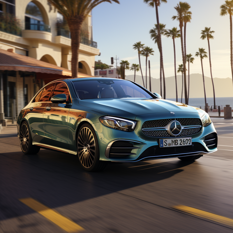 Werten Sie Ihre Mercedes-Benz E-Klasse W214 Limousine (2023–2024) mit den Premium-Fußmatten von Autowin auf