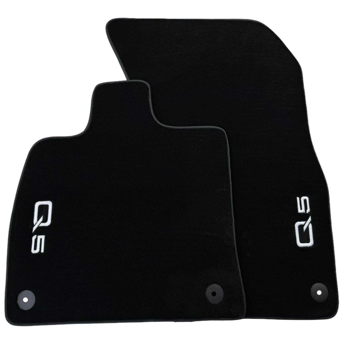 Black Floor Mats for Audi Q5 FY Hybrid (2017-2023) - AutoWin