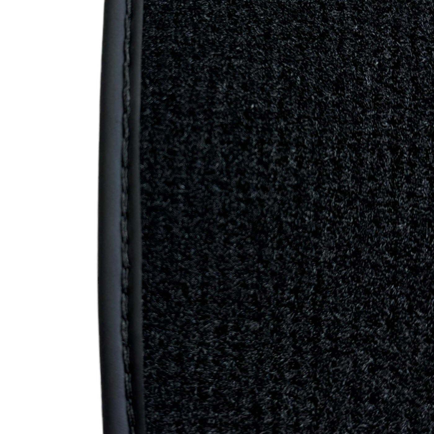 Black Floor Mats for Ferrari 488 Pista Spider 2019-2021 with Leather - AutoWin