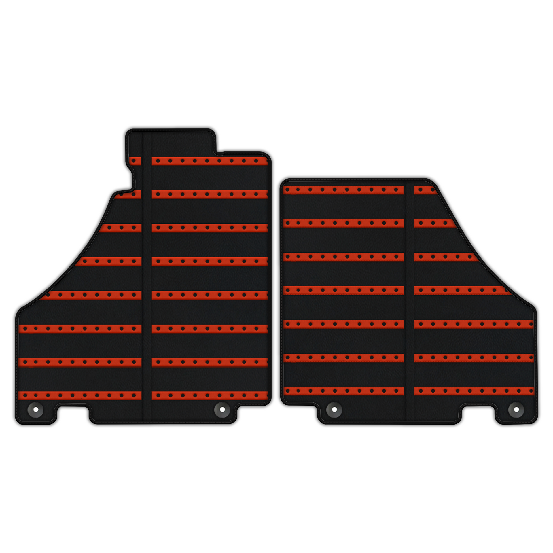 Leather Floor Mats with Daytona Design for Ferrari 360 Modena (1999-2005)