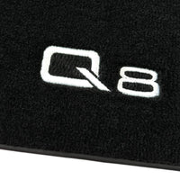 Black Floor Mats for Audi Q8 (2018-2023) - AutoWin