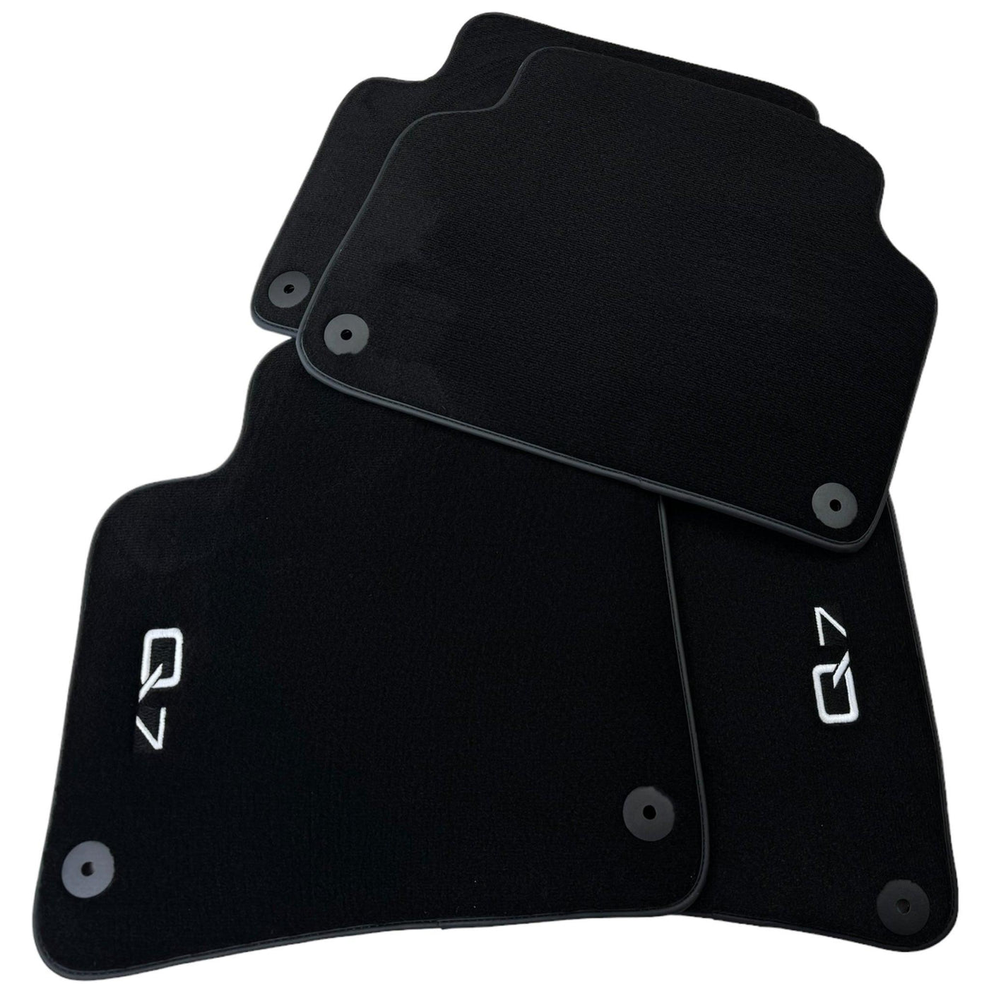 Black Floor Mats for Audi Q7 4L (2006-2015) - AutoWin