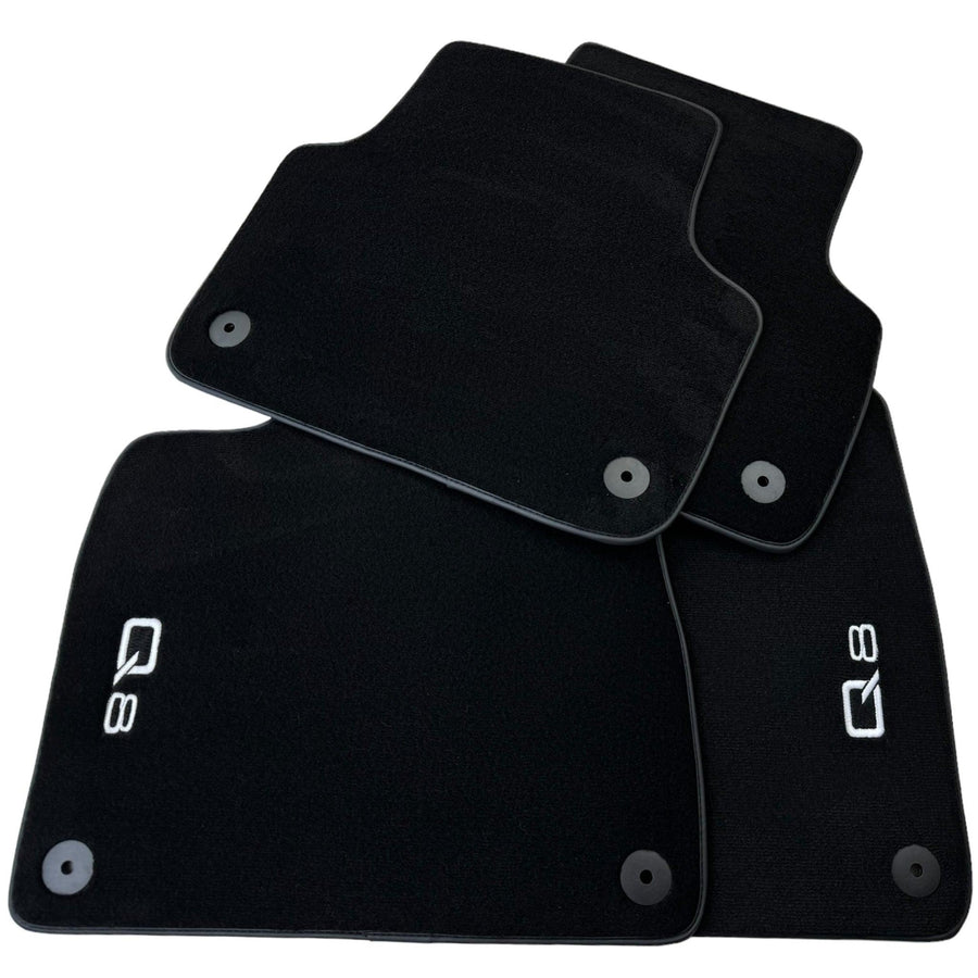 Black Floor Mats for Audi Q8 e-tron (2023-2025) - AutoWin