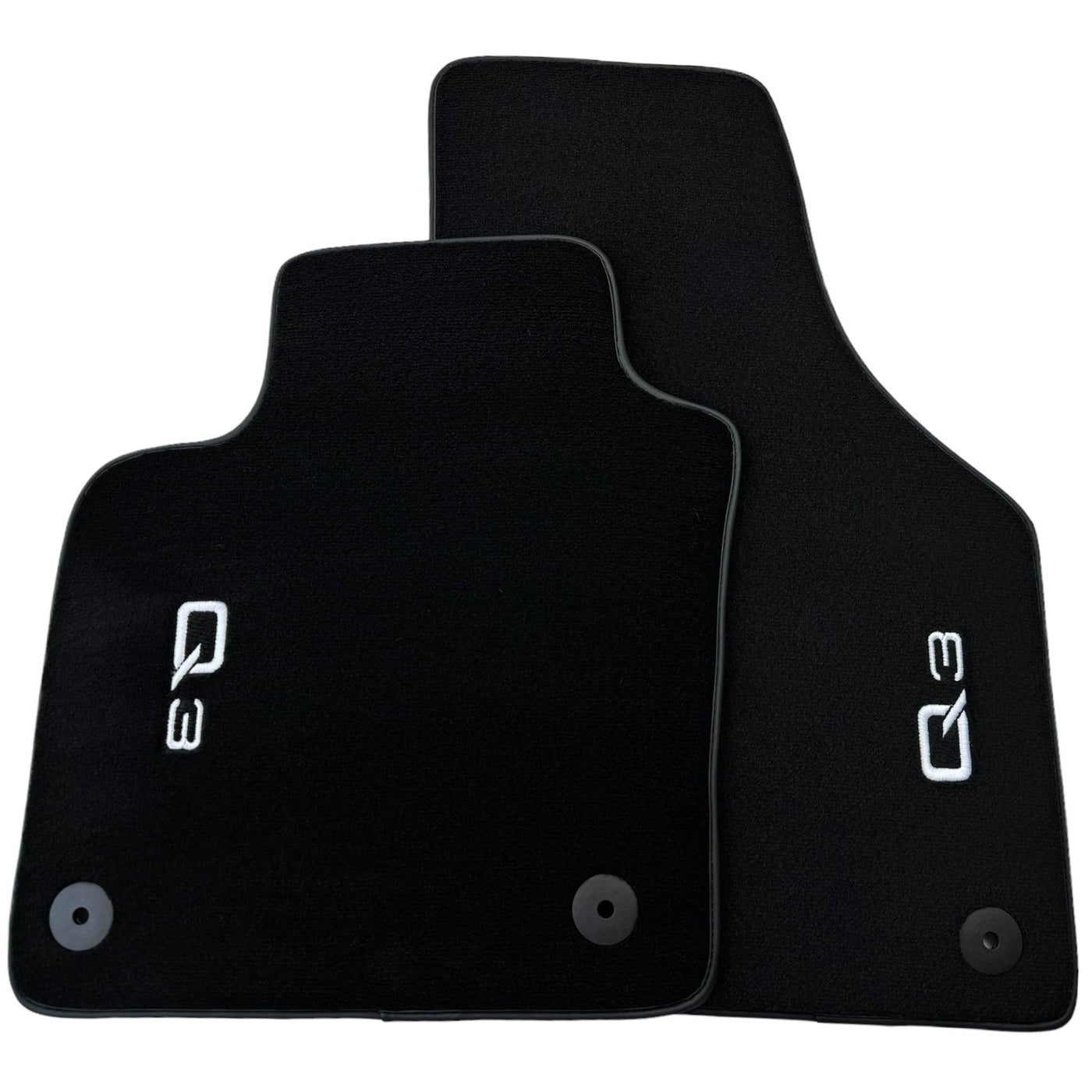 Black Floor Mats for Audi Q3 F3 Sportback (2018-2024) - AutoWin