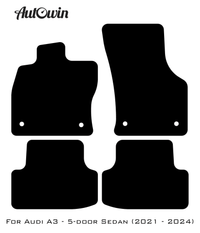 Floor Mats for Audi A3 - 5-door Sedan (2021 - 2024) - AutoWin