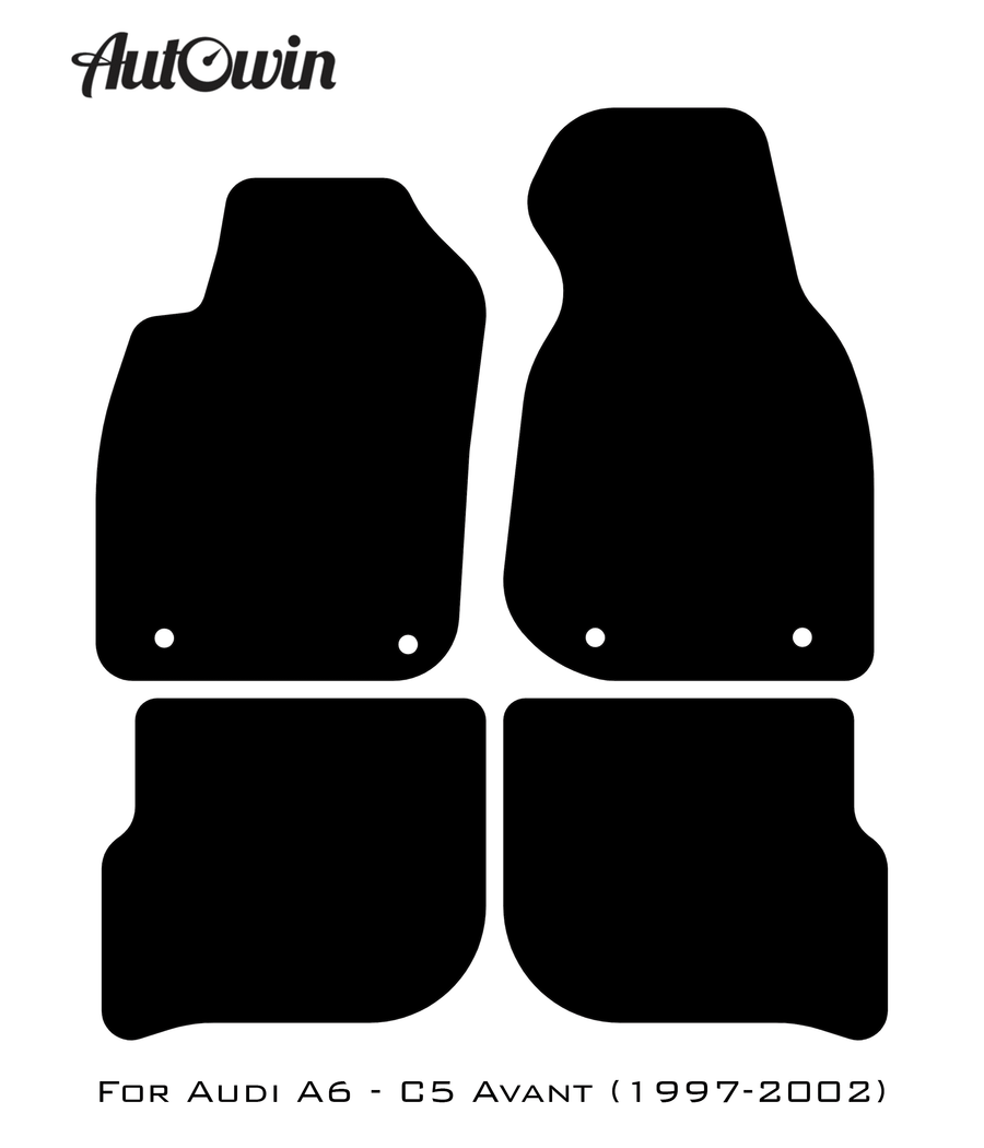 Floor Mats for Audi A6 - C5 Avant (1997-2002) - AutoWin