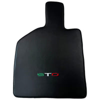Carbon Fiber Floor Mats for Lamborghini Huracan STO Italian Edition - AutoWin