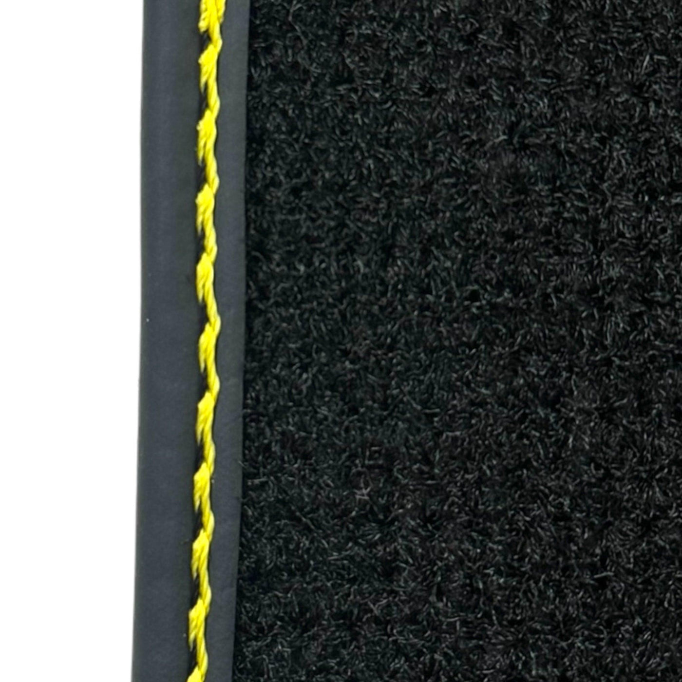 Black Leather Floor Mats for Rolls-Royce Ghost Series II (2021-2024) ER56 Design - AutoWin