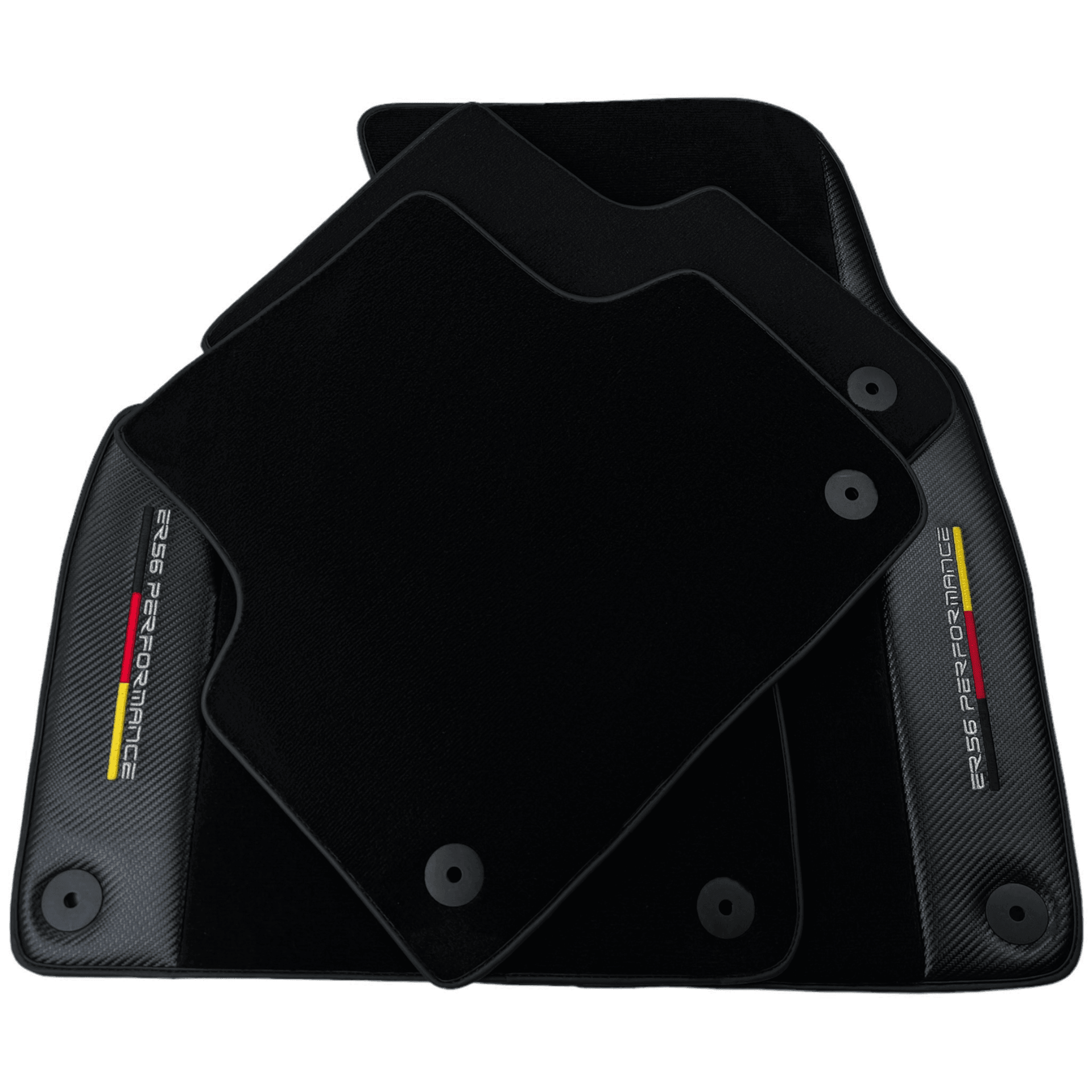 Black Floor Mats for Audi A6 - C7 Avant (2011-2018) | ER56 Performance - AutoWin