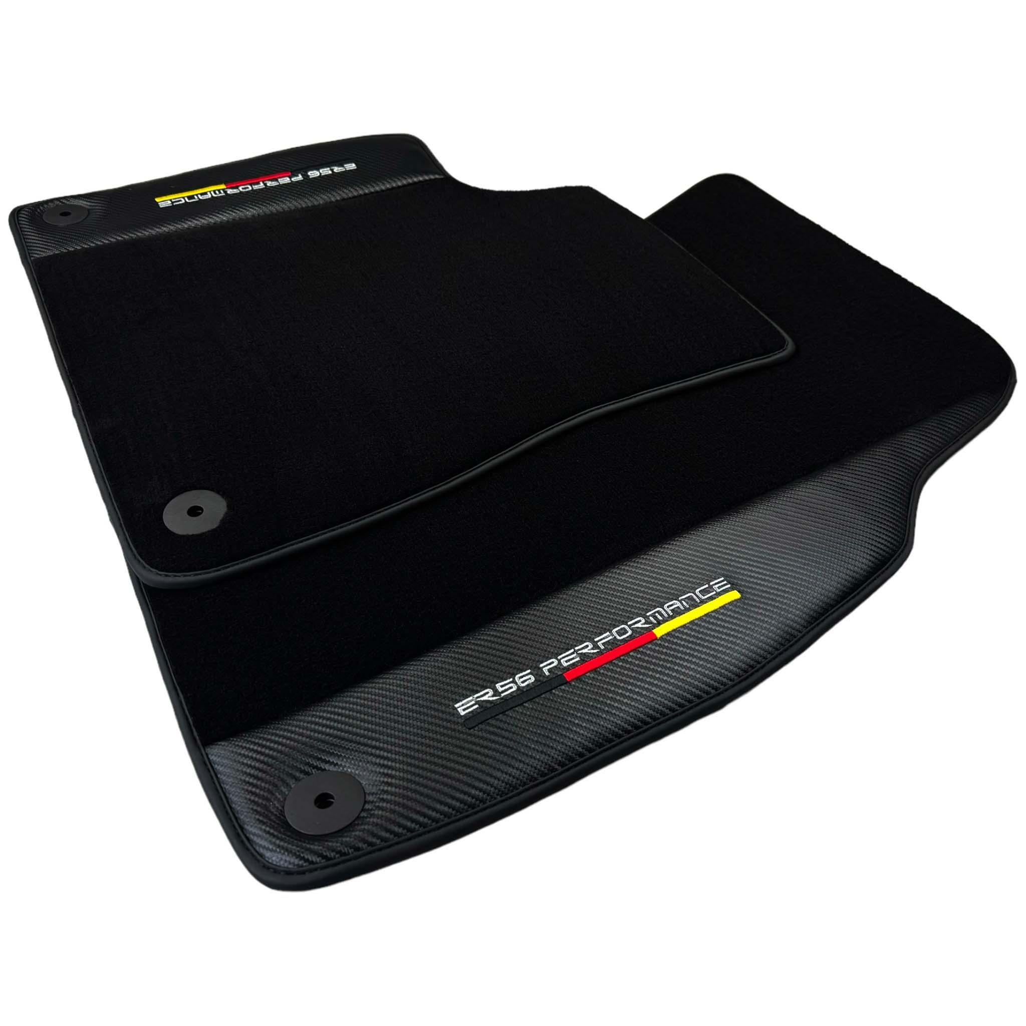 Black Floor Mats for A7 - C8 (2018-2023) | ER56 Performance - AutoWin