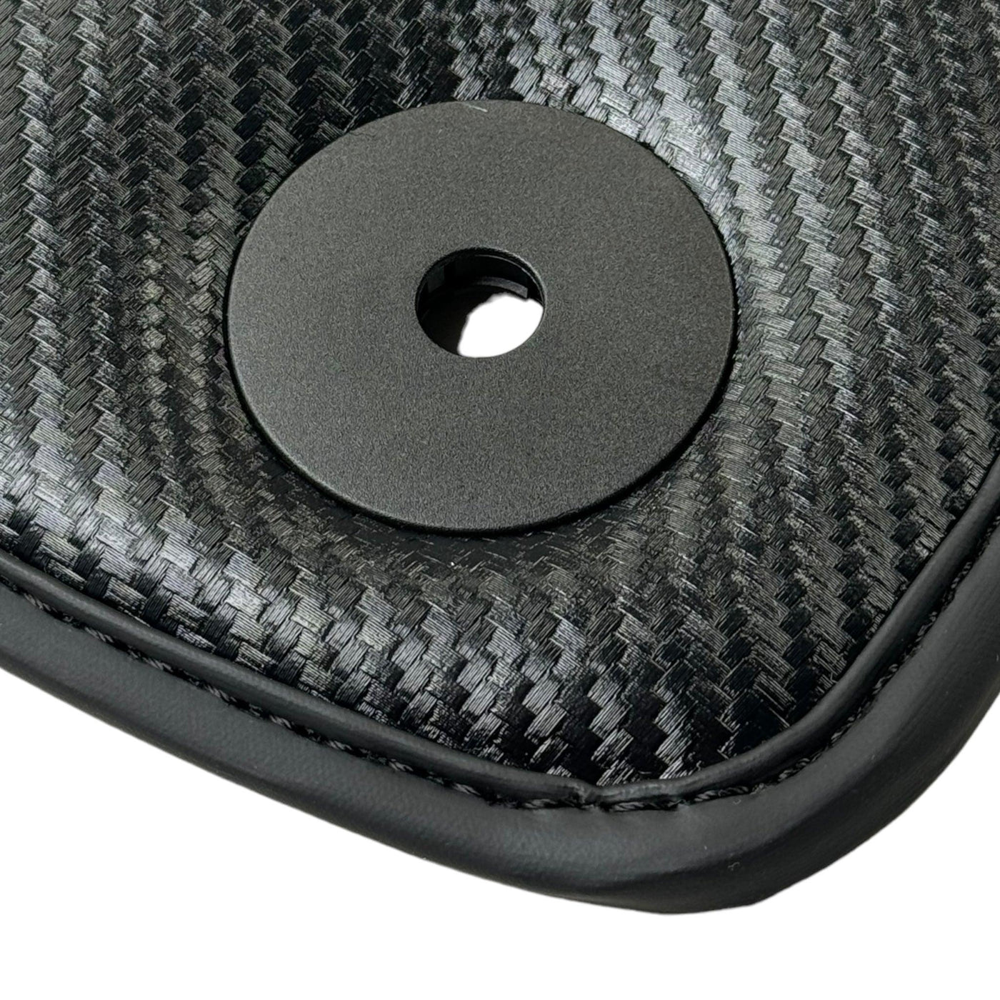 Black Floor Mats for Mercedes Benz C218 Coupe Facelift with Carbon | ER56 Performance - AutoWin