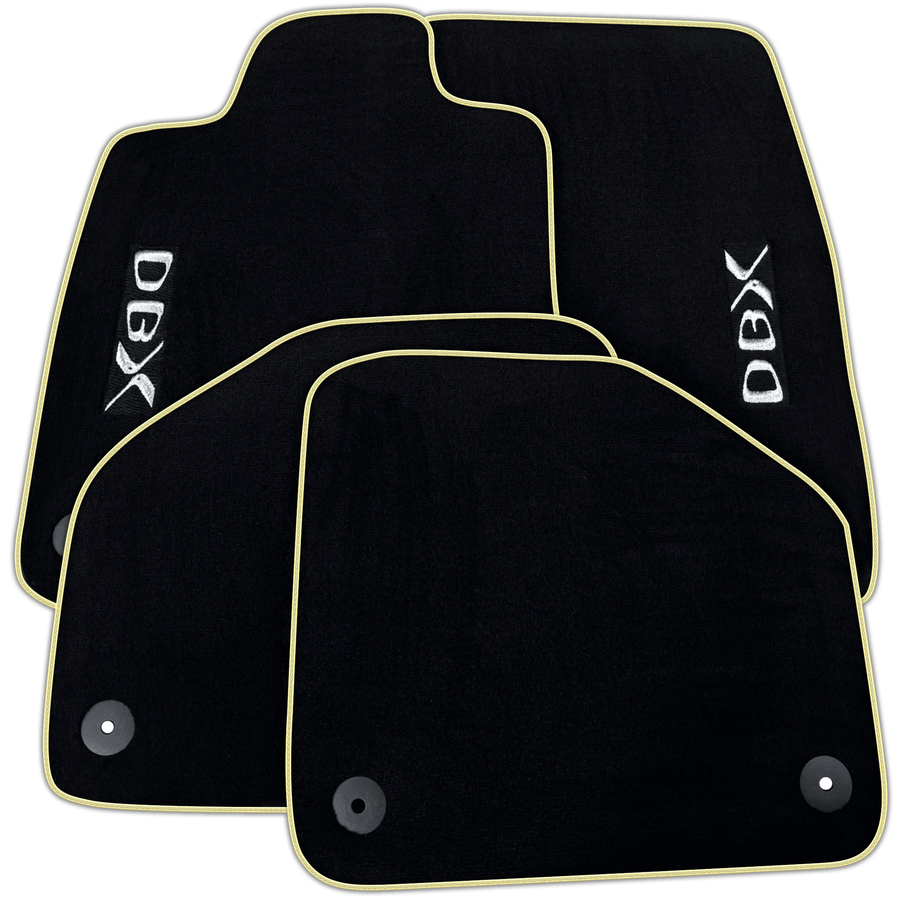 Black Floor Mats for Aston Martin DBX707 (2022-2026) SUV707 (2022-2026) SUV
