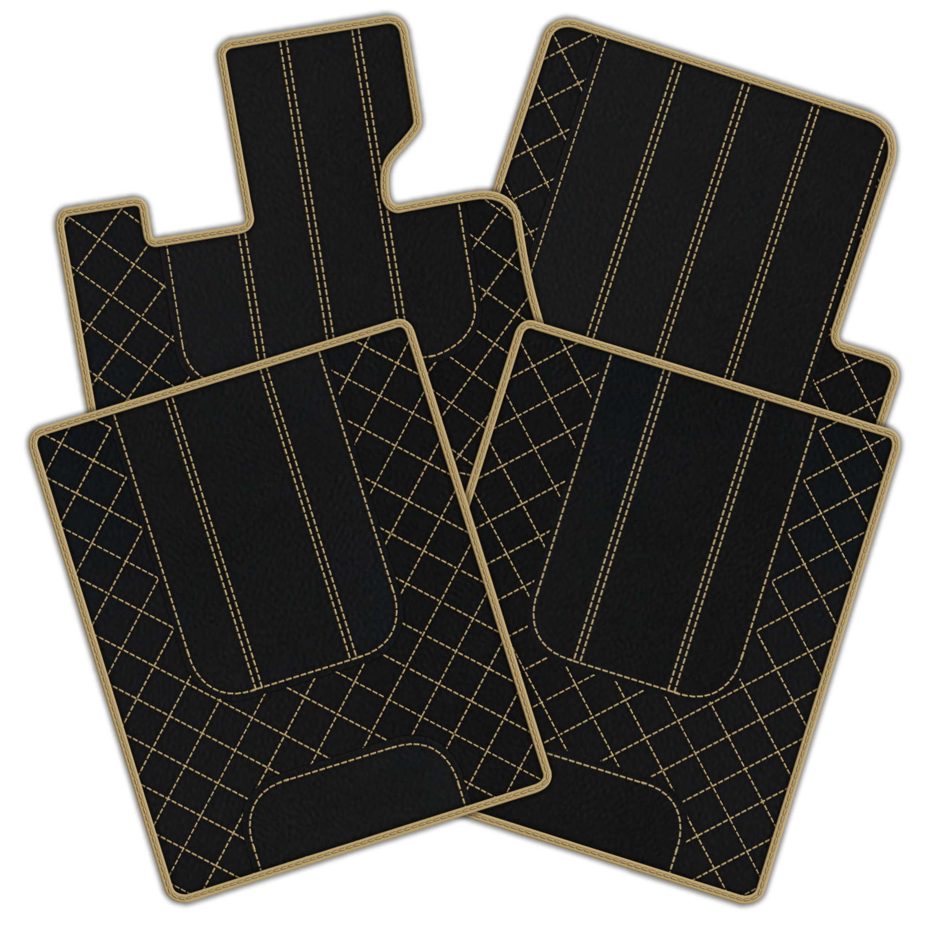 Red Floor Mats For Bentley Arnage Red Label RL (1998-2009) - AutoWin