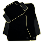 Customizable Black Floor Mats For Mercedes Benz E-Class S212 Estate Facelift (2013-2016)