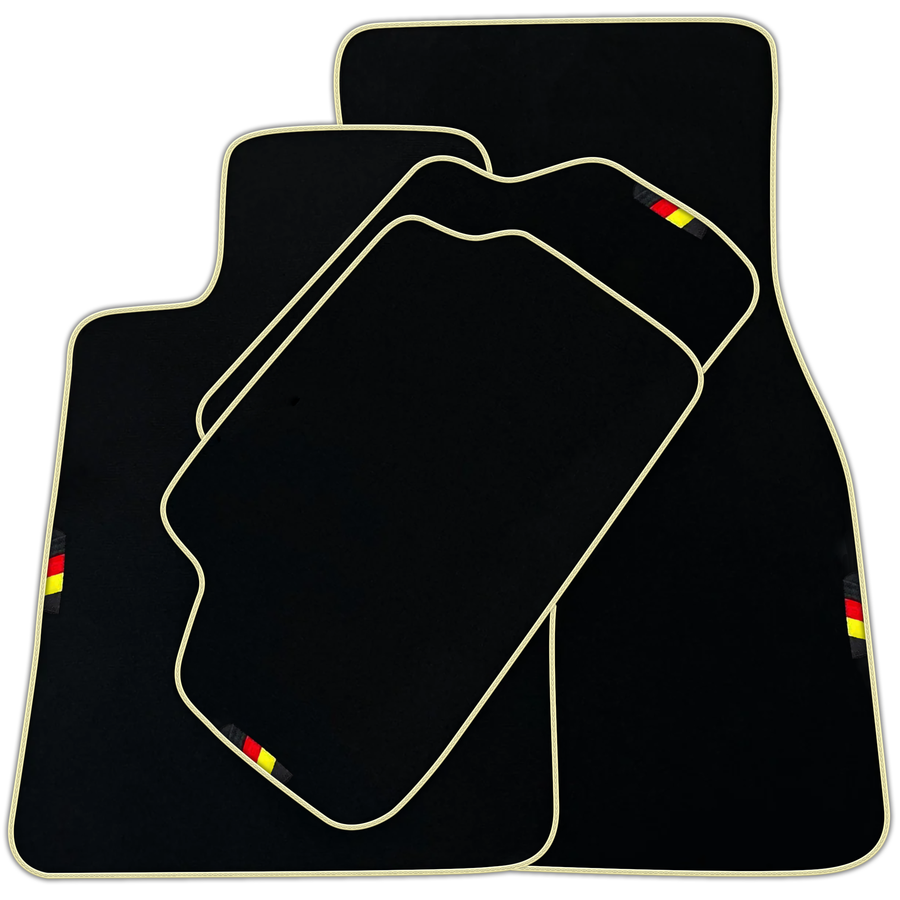Black Mats For BMW Gran Tourer F46 (2015-2022) 5 Seats Germany Edition | Various Trim Colors