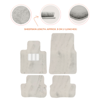 Premium Sheepskin Floor Mats for Rolls-Royce Shadow (1965-1977)