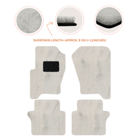 Luxury Sheepskin Floor Mats for Your Range Rover Sport 2005-2010