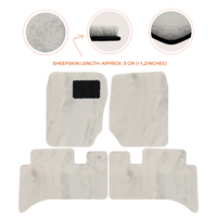 Premium Sheepskin Floor Mats for Range Rover Sport L460 (2022-2024)