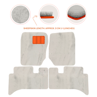 Premium Sheepskin Floor Mats for Range Rover Sport L460 (2022-2024)