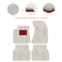 Luxury Sheepskin Floor Mats for Rolls-Royce Wraith (2013-2023)