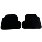 Black Floor Mats For BMW 4 Series F32 With Color Stripes Tailored Set Perfect Fit - AutoWin