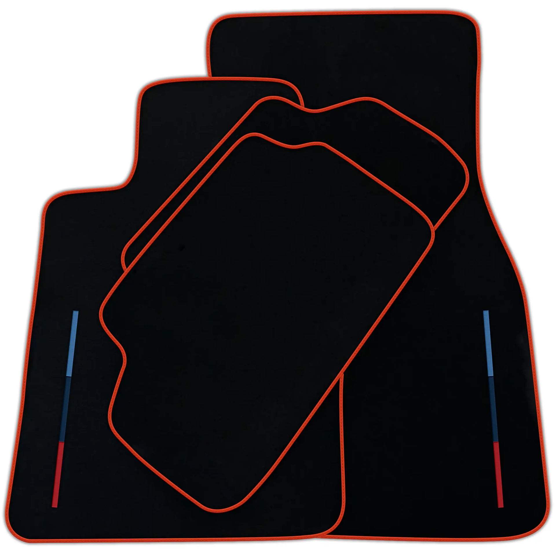 Black Floor Mats For BMW 6 Series F06 Gran Coupe | Various Trim Colors