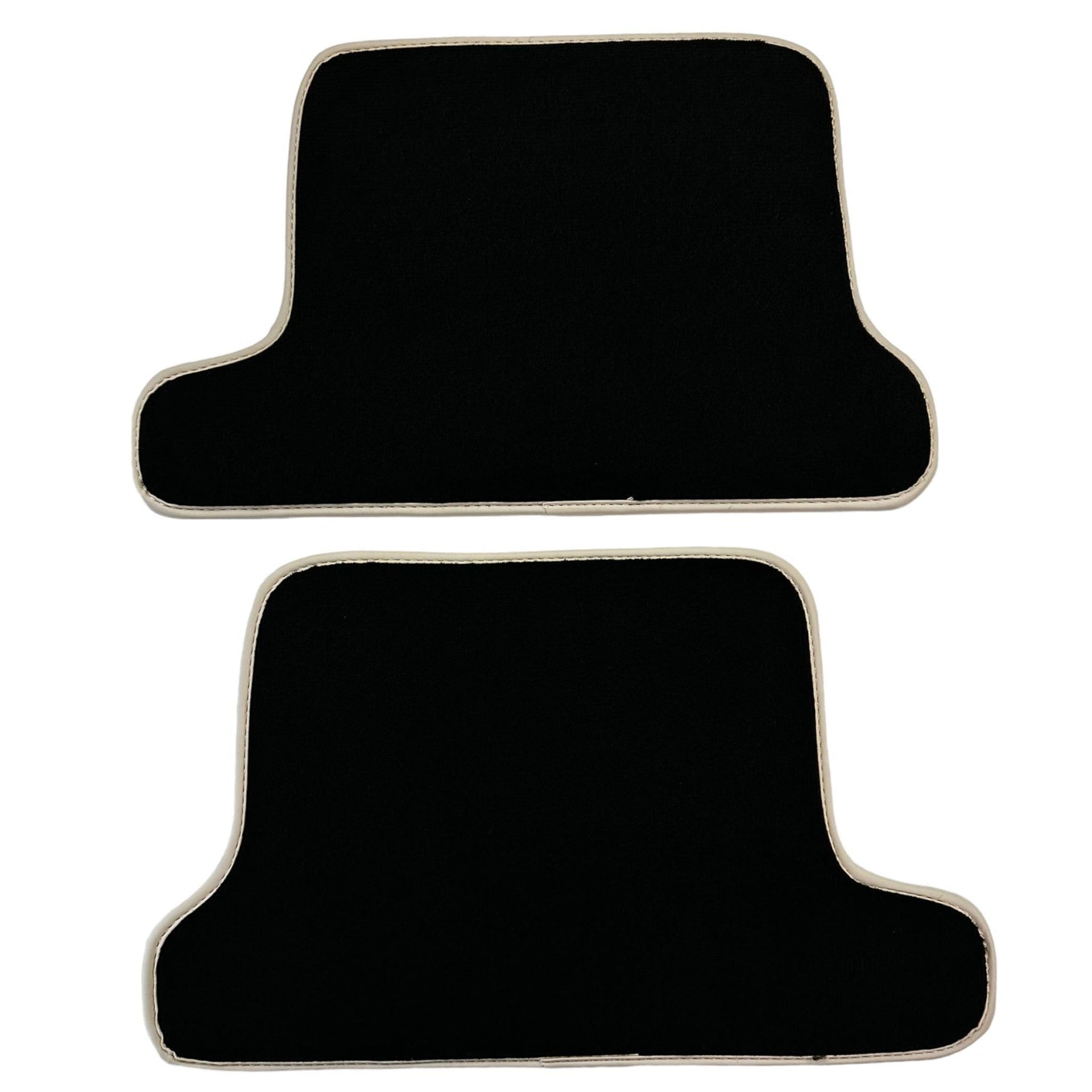 Black Floor Mats For BMW 8 Series E31 2-door Coupe (1989-1999) - AutoWin