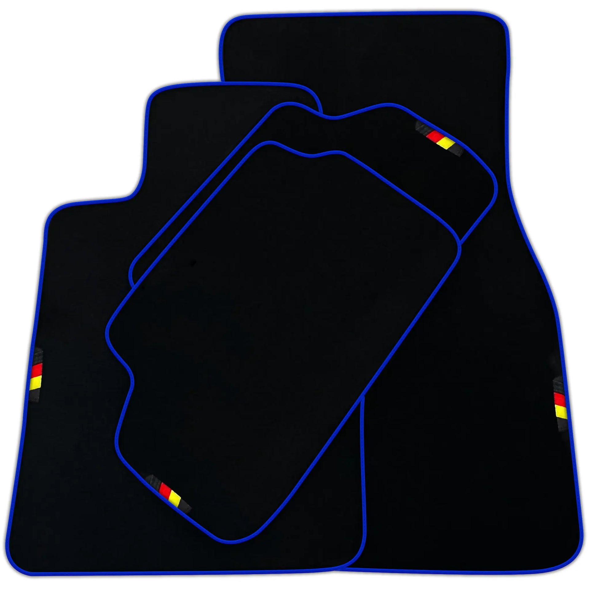 Black Floor Mats For BMW M3 F80 Series Germany Edition AutoWin Brand | Various Trim Colors