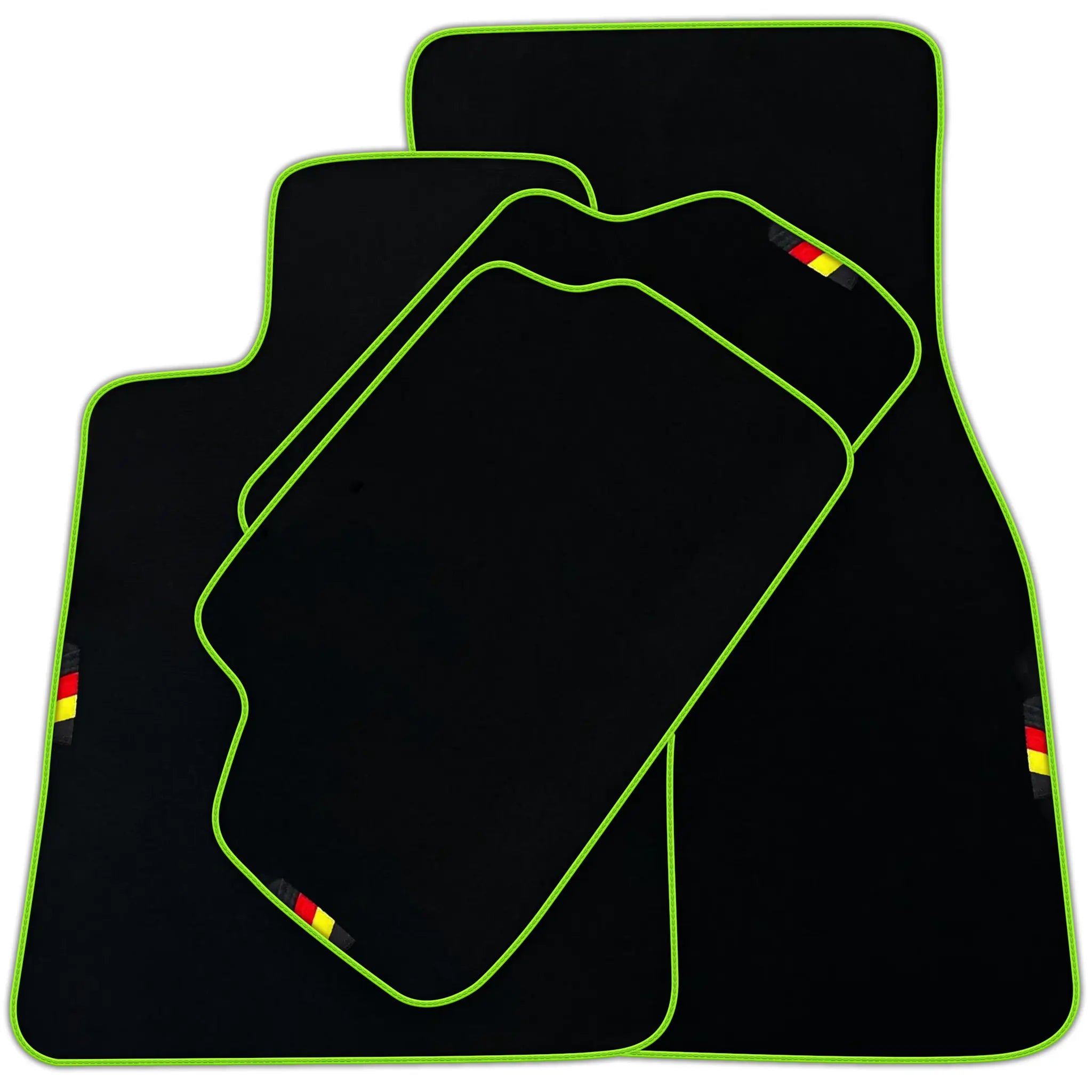 Black Floor Mats For BMW X4 Series F26 Germany Edition | Various Trim Colors
