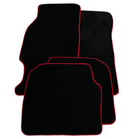 Black Floor Mats For Honda Accord (1990-1993) - AutoWin