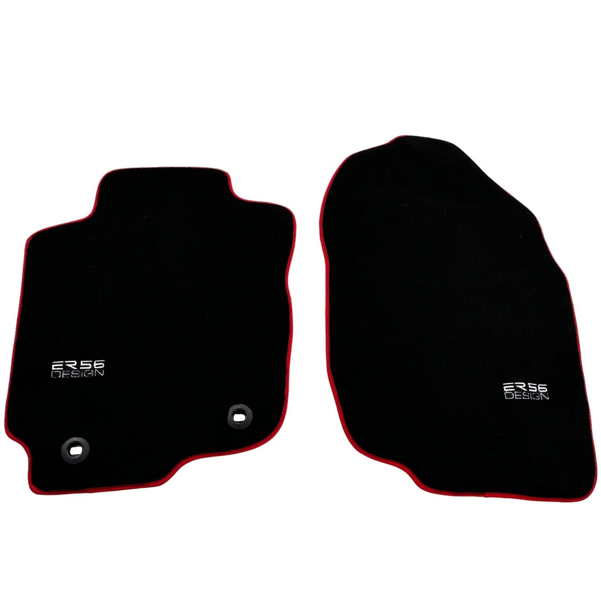 Black Floor Mats For Toyota RAV4 (2013-2018) ER56 Design - AutoWin