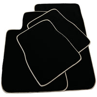 Black Floor Mats for BMW 3 Series E30 2-doors Coupe (1982–1994) - AutoWin