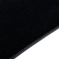 Black Floor Mats for BMW Gran Tourer F46 (2015-2022) 5 Seats with Gray Leather