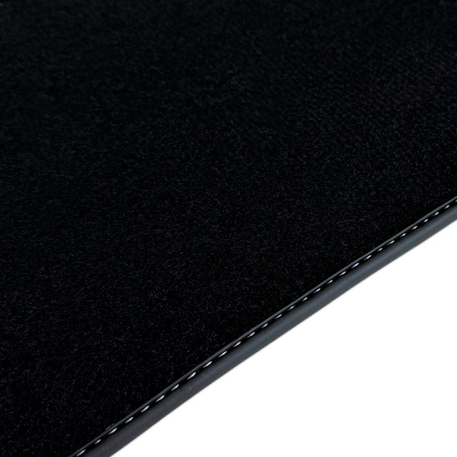Black Floor Mats for BMW M5 G90 (2023-2026) Sedan with Gray Leather