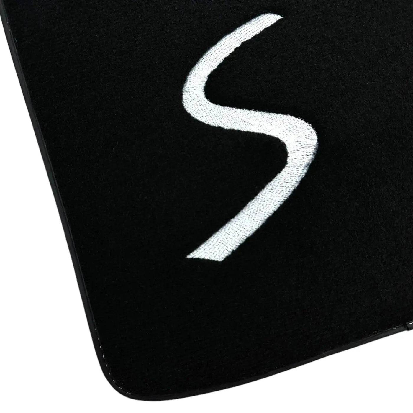 Black Floor Mats for Mini Cabrio R52 Convertible (2004-2009) - AutoWin