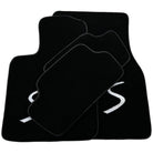 Black Floor Mats for Mini Cabrio R56 Convertible (2009-2016) - AutoWin