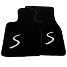 Black Floor Mats for Mini Cabrio R56 Convertible (2009-2016) - AutoWin