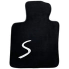 Black Floor Mats for Mini Cabrio R56 Convertible (2009-2016) - AutoWin
