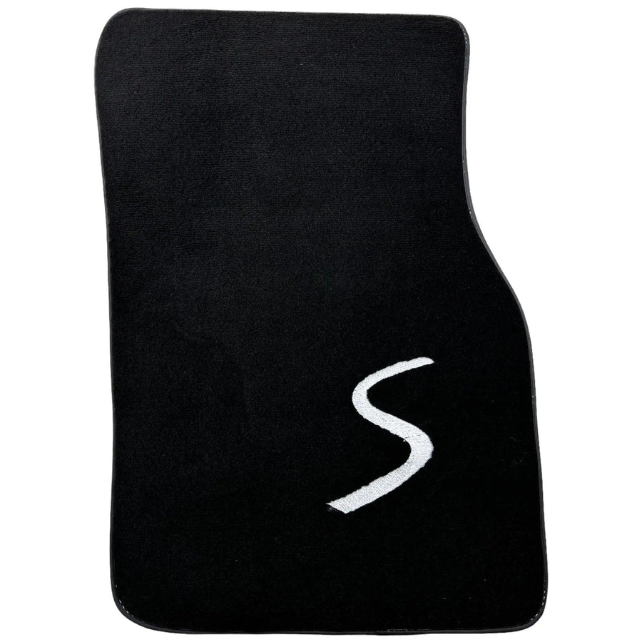 Black Floor Mats for Mini Cabrio R56 Convertible (2009-2016) - AutoWin