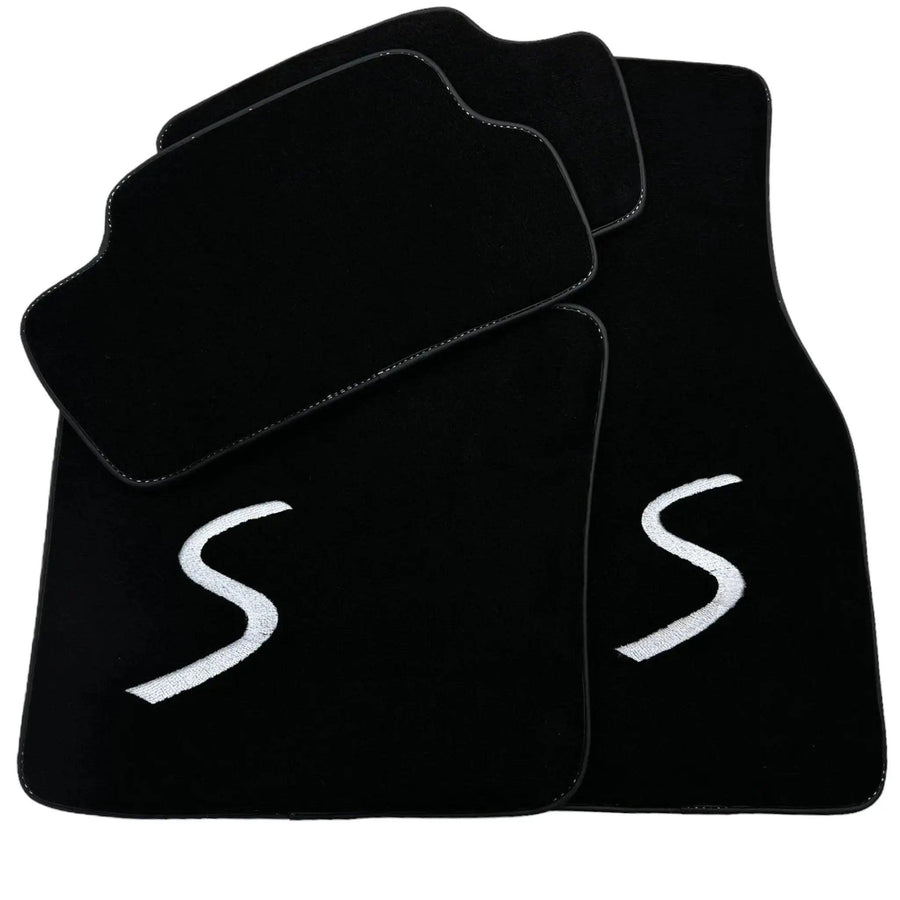 Black Floor Mats for Mini Clubman R55 (2007-2015) - AutoWin