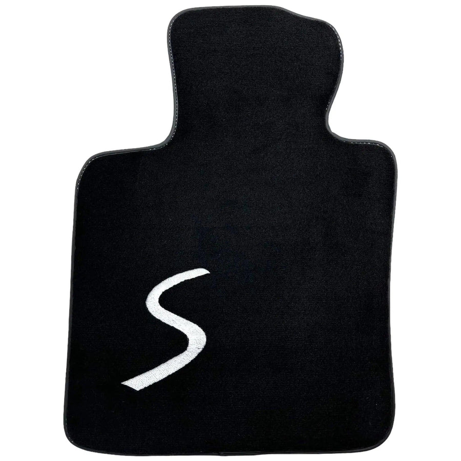 Black Floor Mats for Mini Clubman R55 (2007-2015) - AutoWin