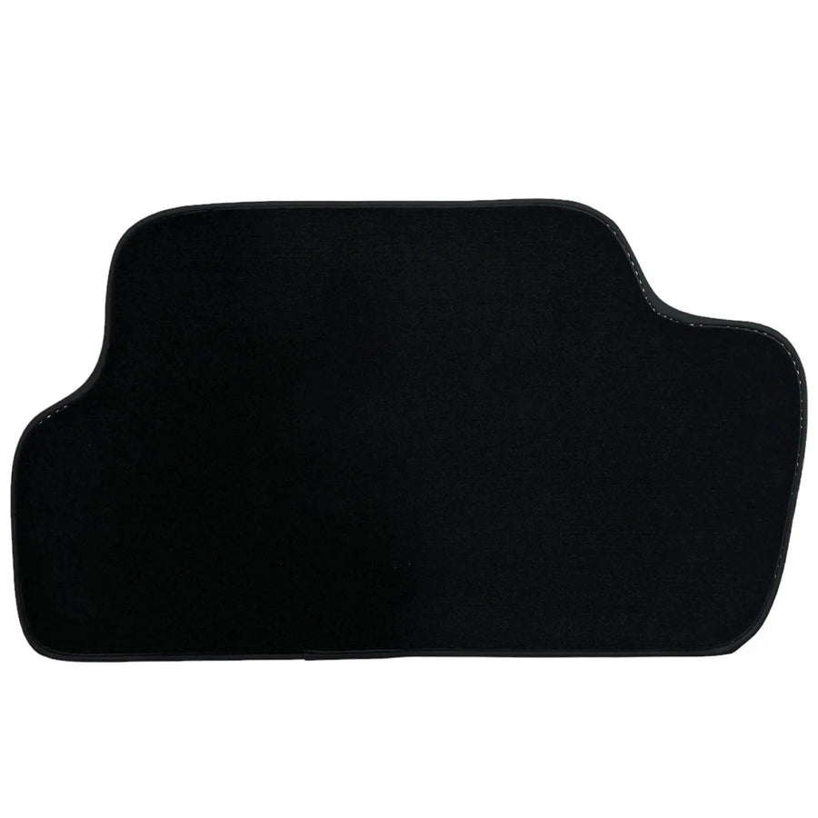 Black Floor Mats for Mini Countryman F60 (2017-2023) with Leather - AutoWin