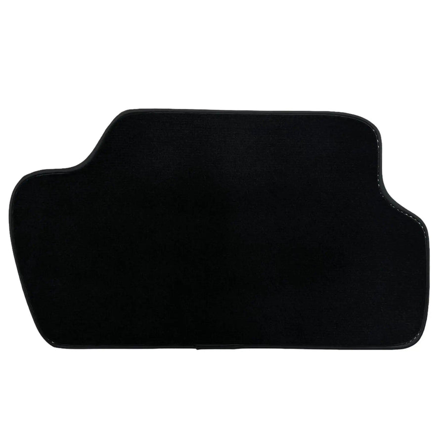 Black Floor Mats for Mini Countryman F60 (2017-2023) with Leather - AutoWin