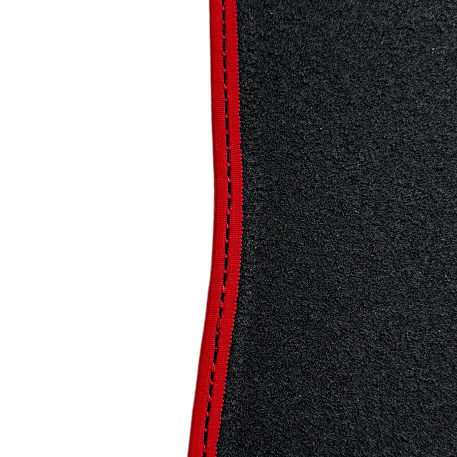 Black Floor Mats for Porsche Cayenne (2010-2018) ER56 Design - AutoWin