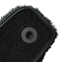 Black Sheepskin Floor Mats For Mercedes Benz A-Class W168 (2001-2004) | ER56 Design - AutoWin